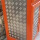 Buffet mado orange et inox