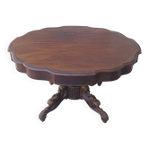 19th century English mahogany table