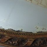 Miroir ovale Napoléon III 68x86cm