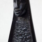 Virgin carved wood