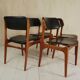 Model 49 dining chairs by Erik Buck for OD Møbler, 1960s