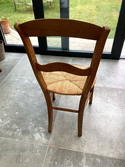 Chaises paillées