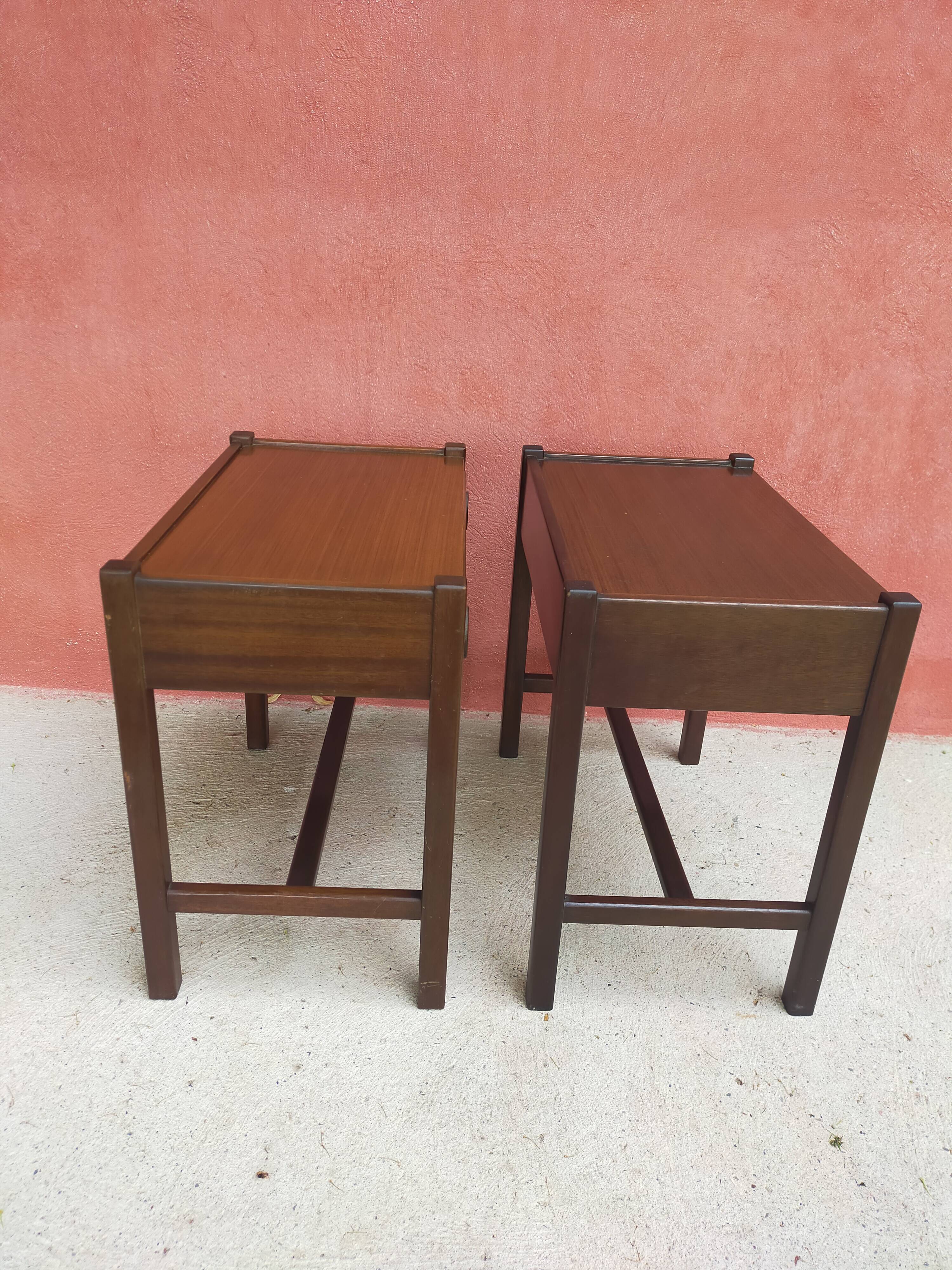 Scandinavian bedside tables