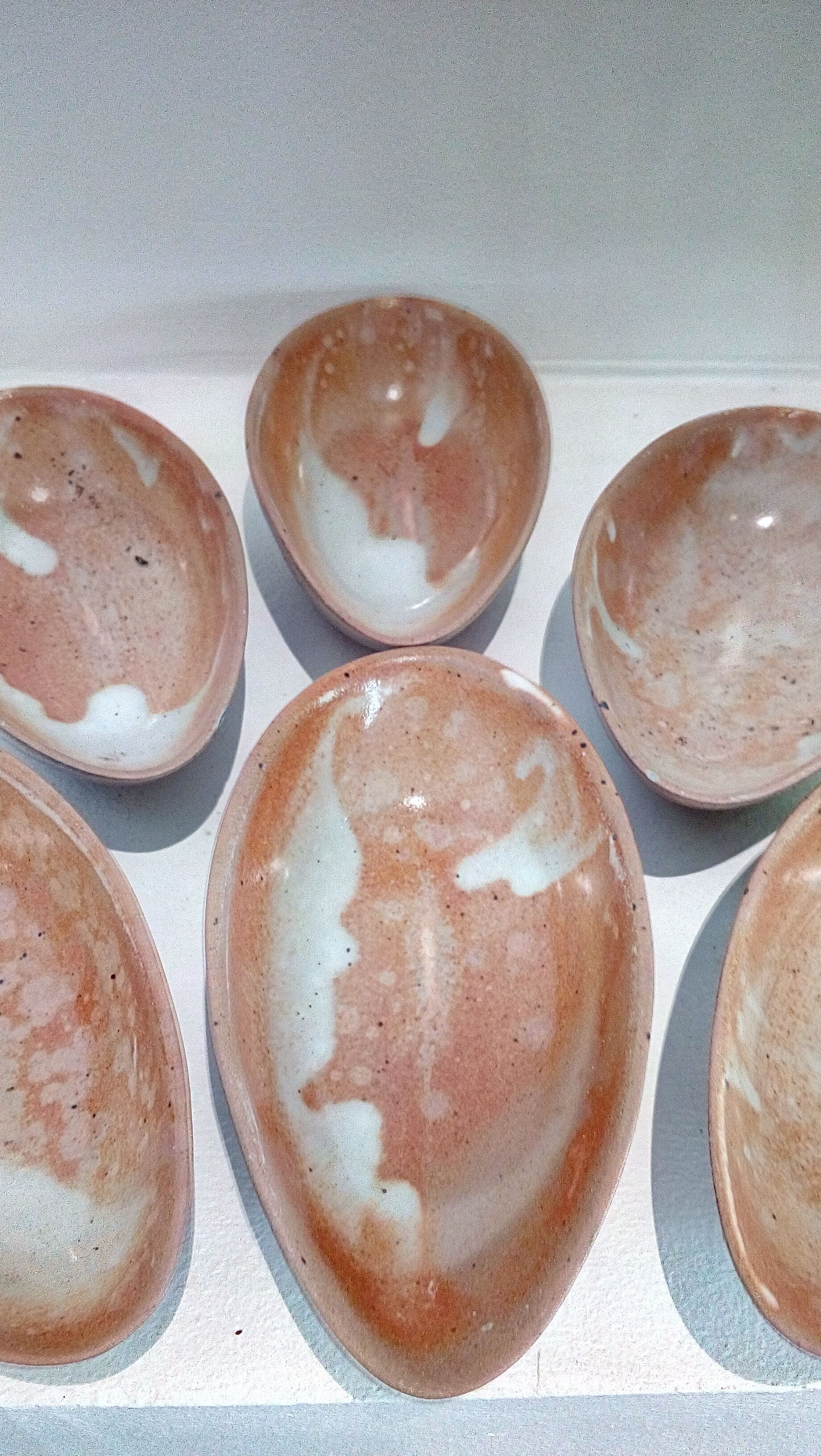 avocado aperitif cups in sandstone