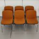 Ensemble de 6 chaises Comforto vintage