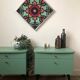 Pair of revamped 60s bedside tables