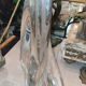 Pied de lampe vintage cristal St Louis