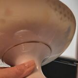 Coupe pied douche en porcelaine ancien