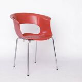 Set of 4 SCAB Design “Miss B” Chairs – Italian Stackable Chairs, 1990s