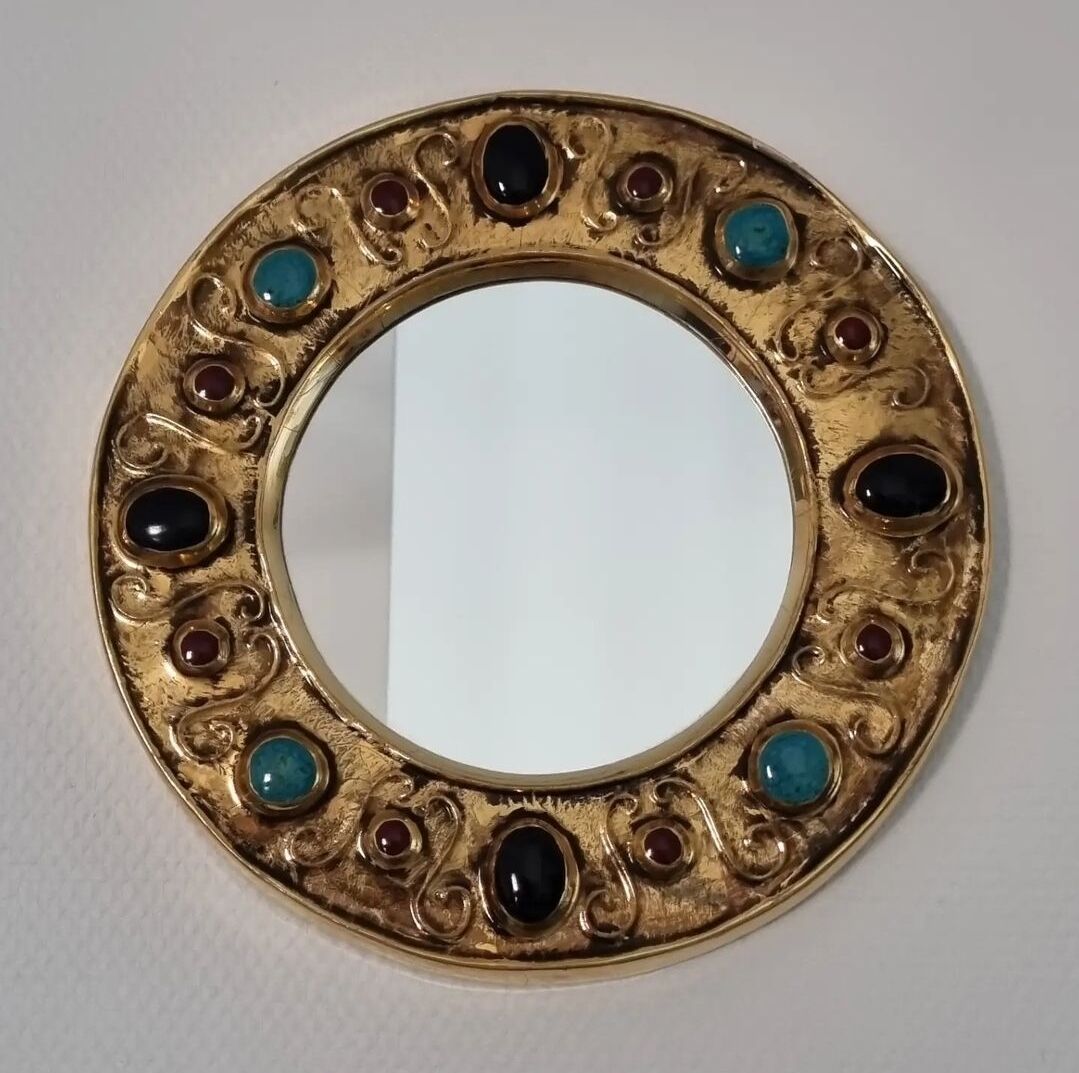 Ceramic mirror François Lembo