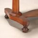 Antique mahogany writing desk with drawer, Italy, 19th century.
