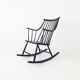 Scandinavian rocking black