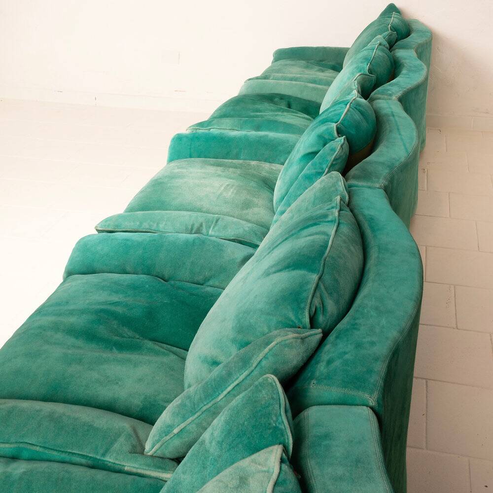 Set of 5 Stropiccio armchairs by Luciano Frigerio for Frigerio di Desio 1975