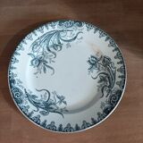 Plate Plate iron earth Iris