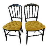 Paire de chaises Napoléon III