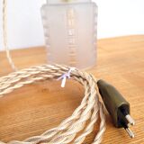 Art Deco style portable hanging lamp