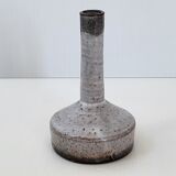 Vase soliflore vintage en grès 1960