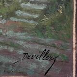 Pendant of HST Paintings "Animated farmyard" Paul DEVILLERS (XIX-XX)