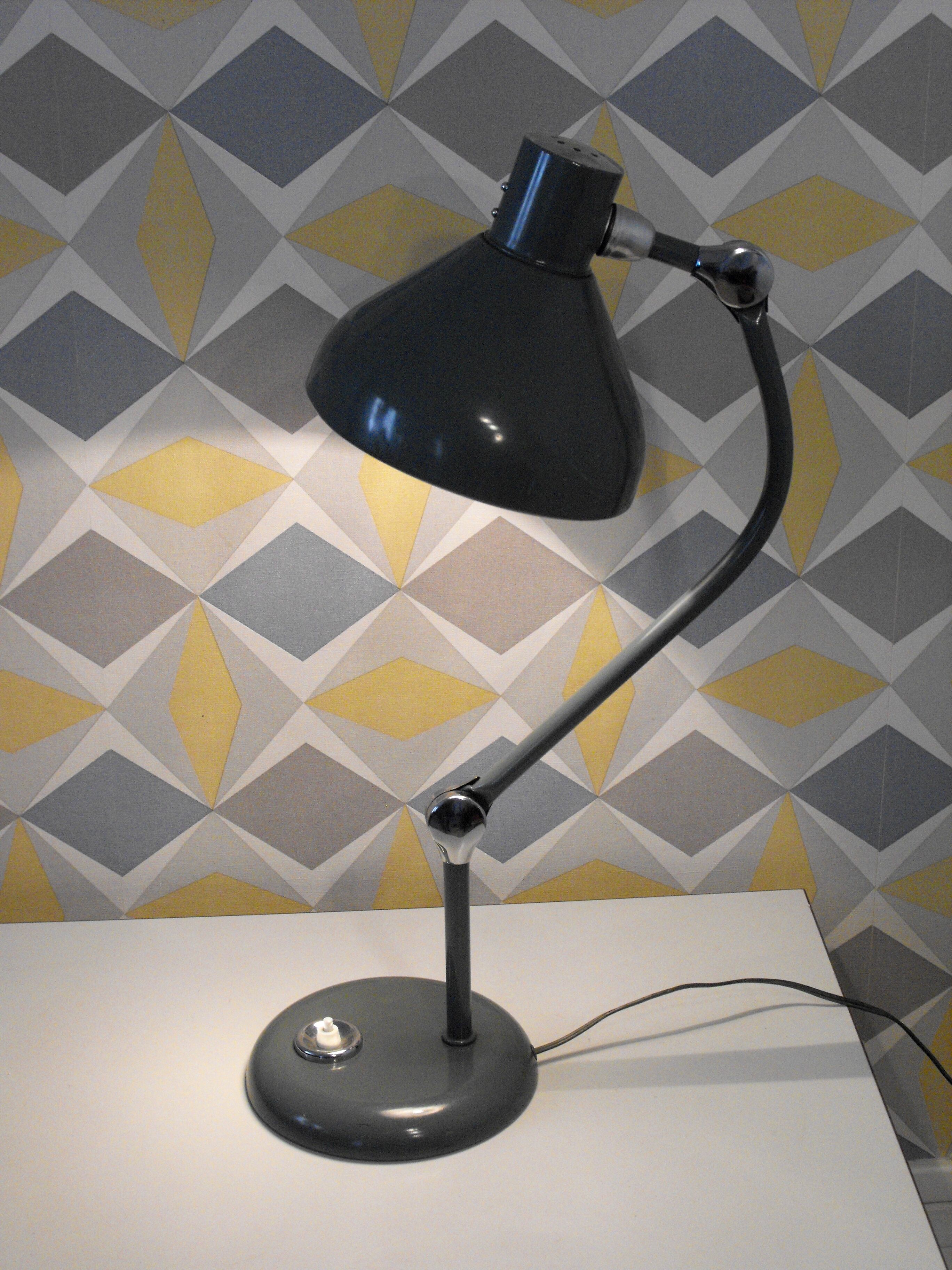 Articulated workshop lamp JUMO model GS1