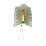 60s 70s lamp light wall lamp wall lamp ice glass space age design