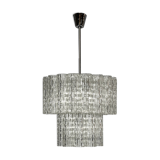 Vintage murano glass elements chandelier from 60s