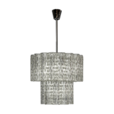 Vintage murano glass elements chandelier from 60s