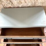 3-drawer chest of drawers in laurel green