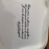 Earthenware buffalo terrine by Michel Caugant