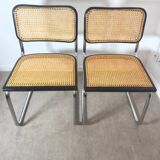 Paire de chaises Marcel Breuer  cesca b32