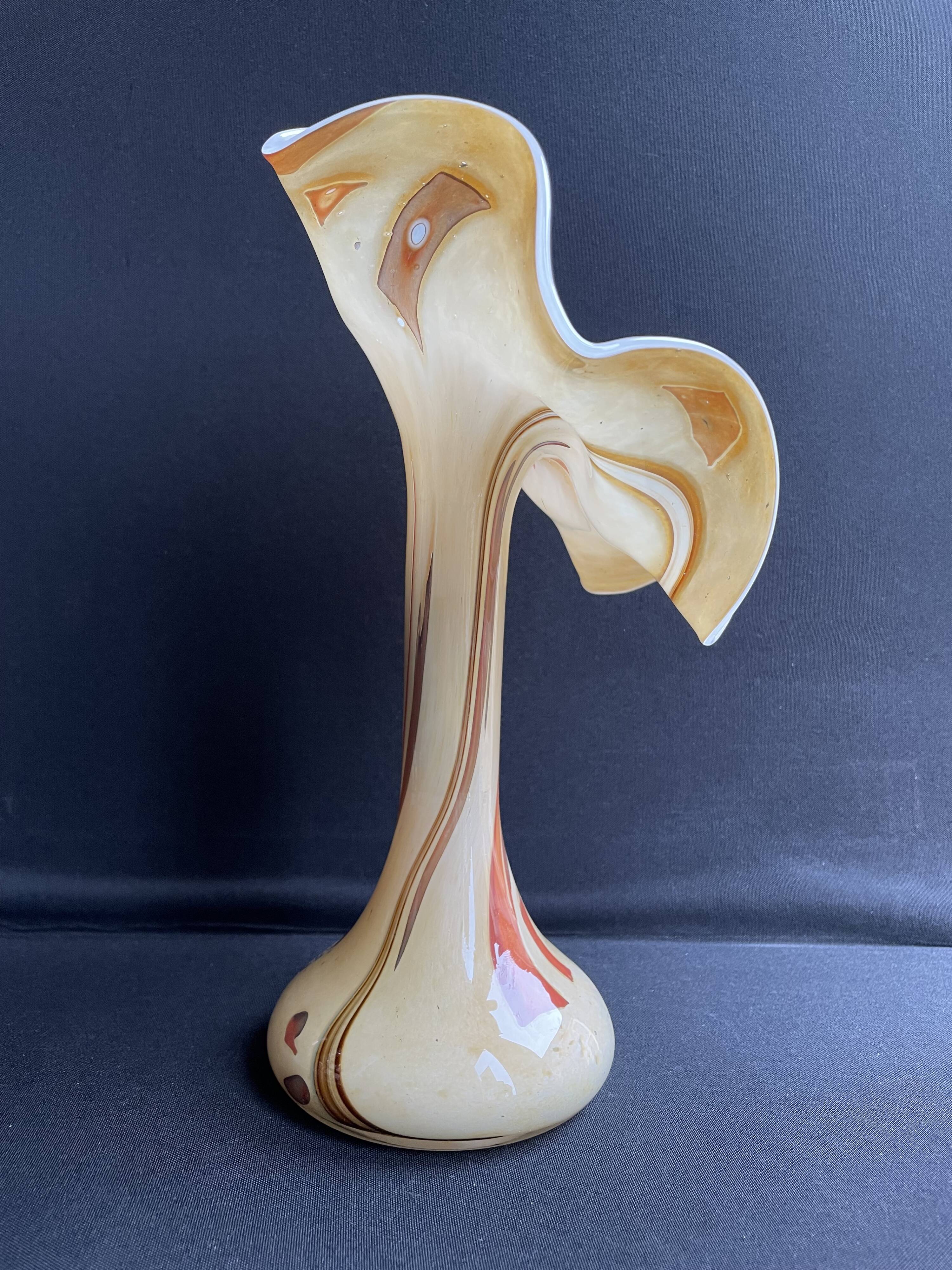 Verreries de Clichy ou de La Plaine Saint Denis - Vase soliflore