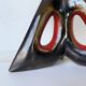 1950s ceramic table lamp, free form