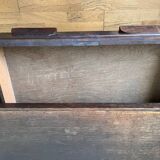 1940s accounting desk in oak and dark oak veneer