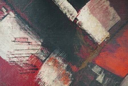 Maurice Boel, Composition Abstraite Rouge 1964