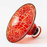 Transjö Hytta cracked glass bowl (Sweden)