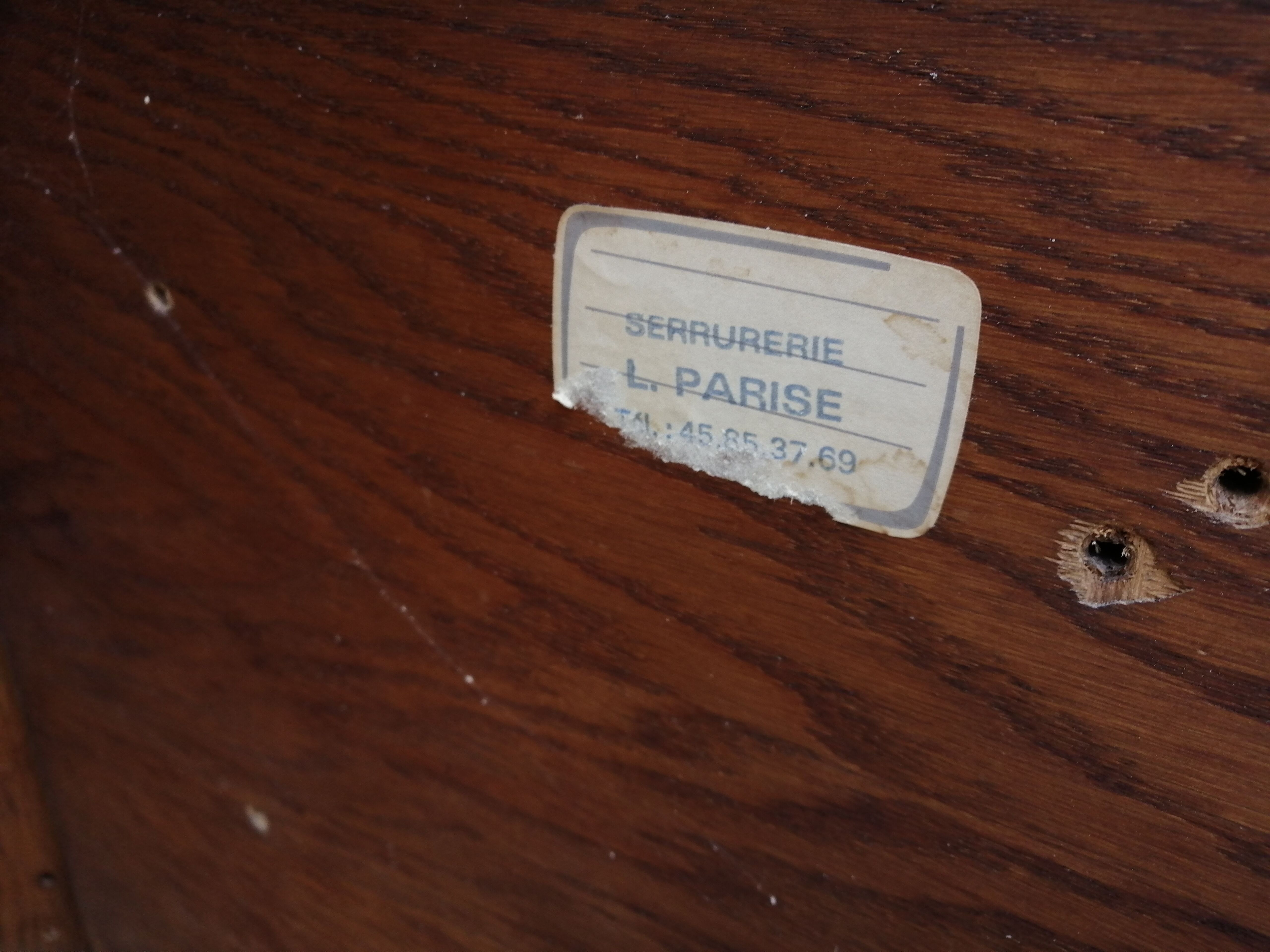 Wooden mailboxes in the 70s