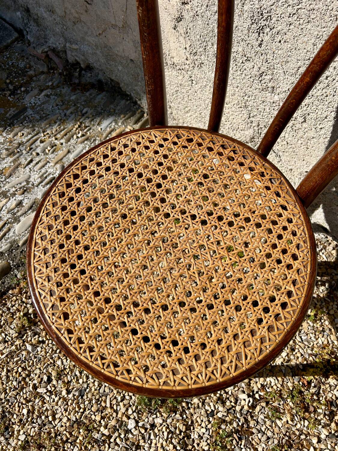 Radomsko cane bistro chair