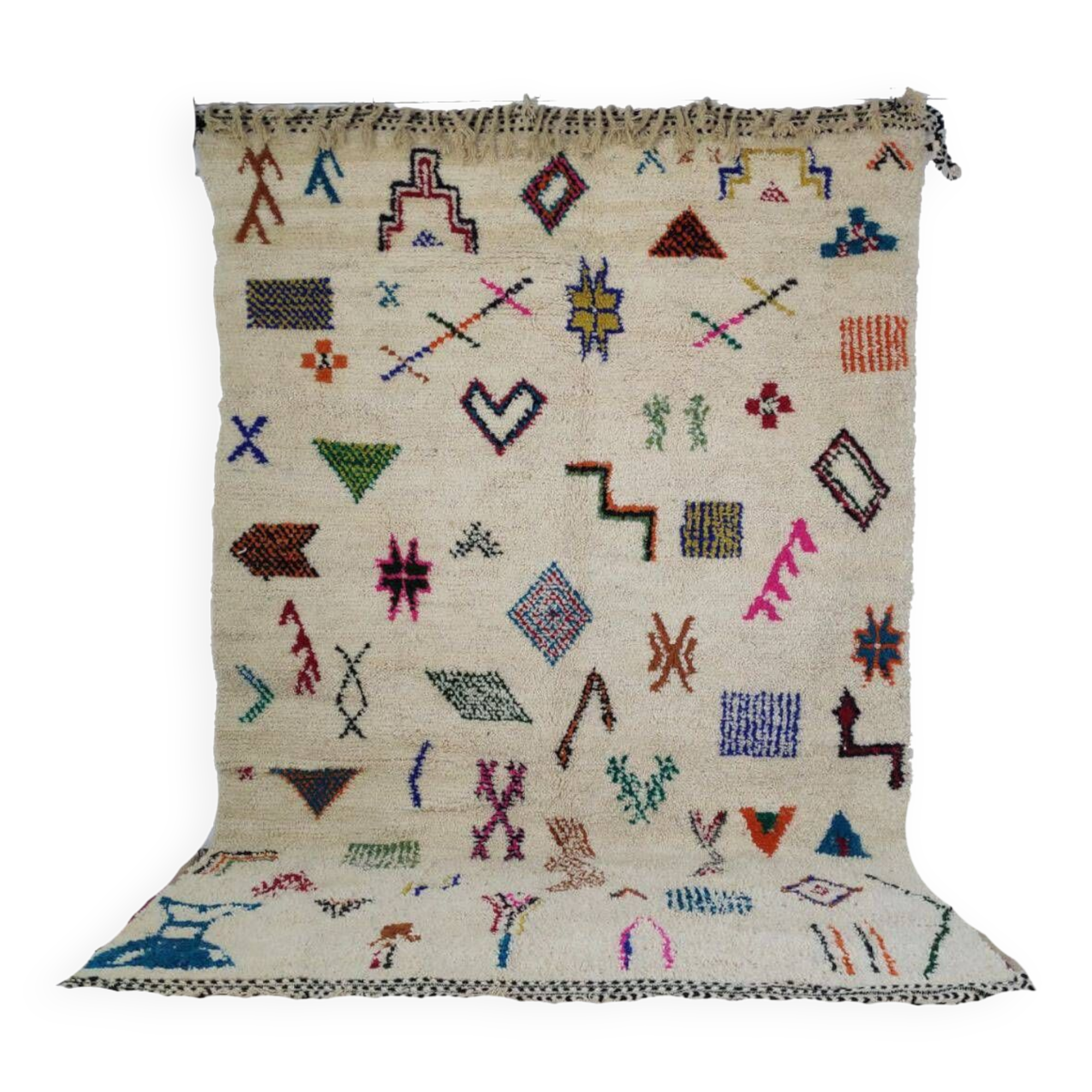 Handmade Moroccan Berber rug 300 x 200 cm