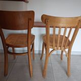 2 bistro chairs, Thonet brand