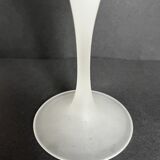 6 engraved crystal wine glasses