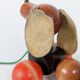 Vintage wooden pull-along dachshund toy | Lorenz, Germany