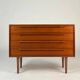 Commode en teck des années 60 WK Möbel vintage