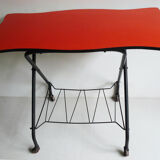Orange roulette table