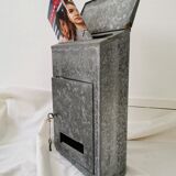 Old zinc mailbox