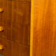 Teak TV unit in Scandinavian style, 1960s.