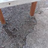 Vintage wooden formica kitchen table