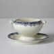 Antique ironstone mustard pot KG Lunéville