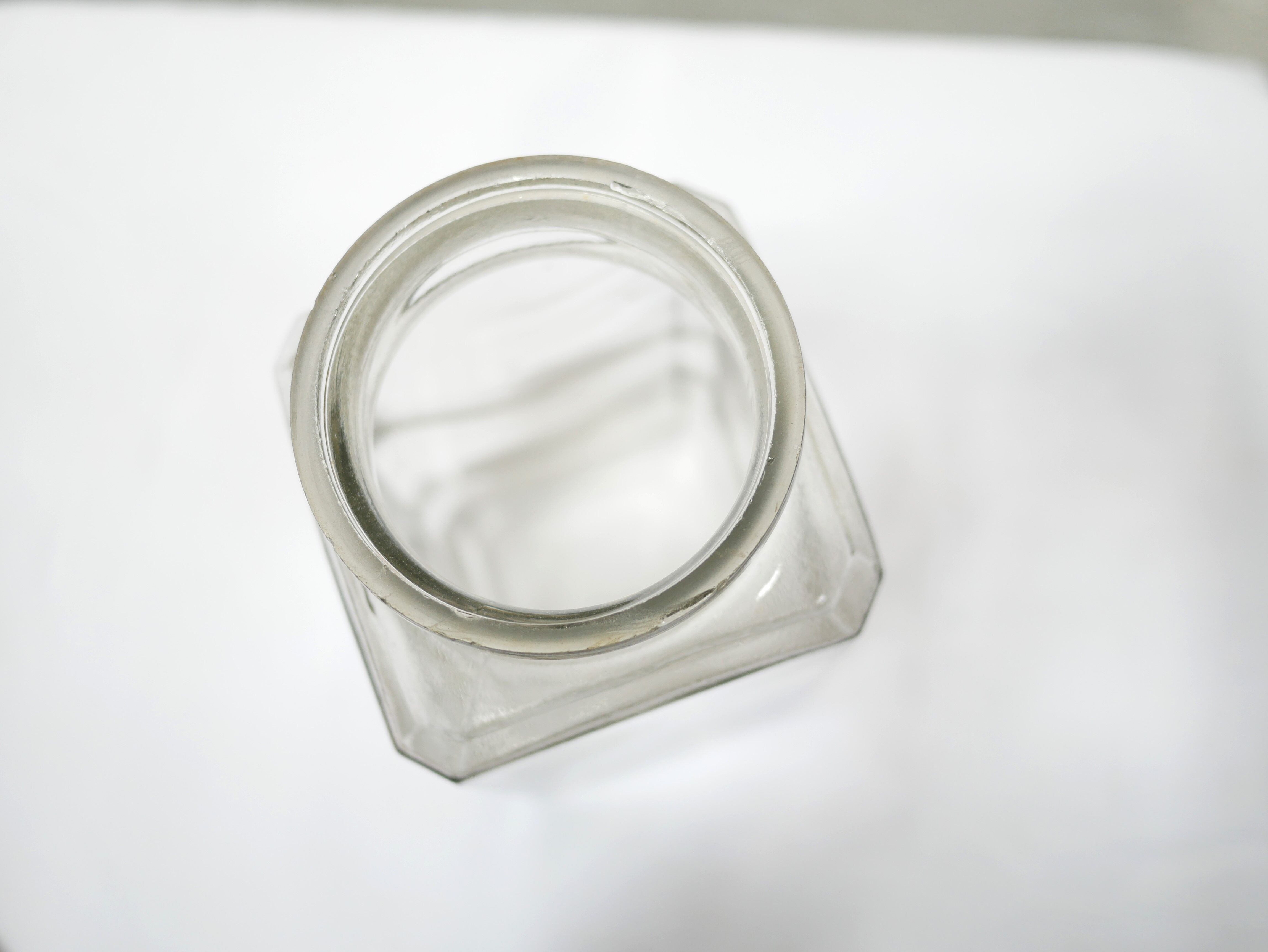 Vintage glass jar by et Compagnie