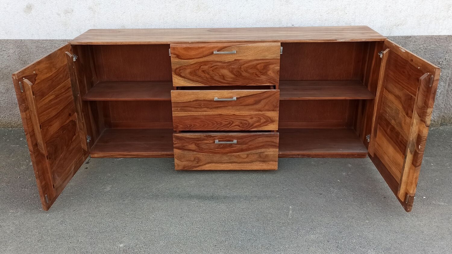 Wooden sideboard