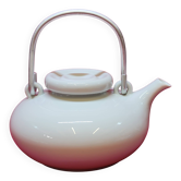 Large white porcelain teapot by Carl Gustaf Jahnsson