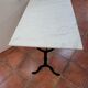 Table de bistrot dessus marbre